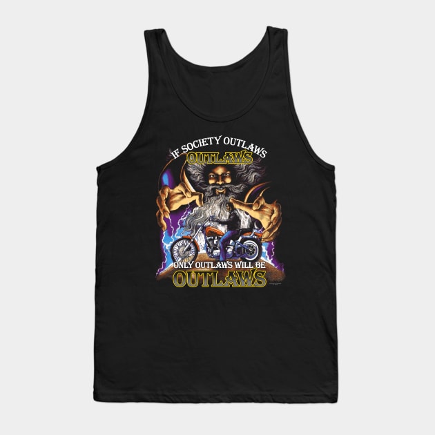 Outlaws Tank Top by TeenageStepdad